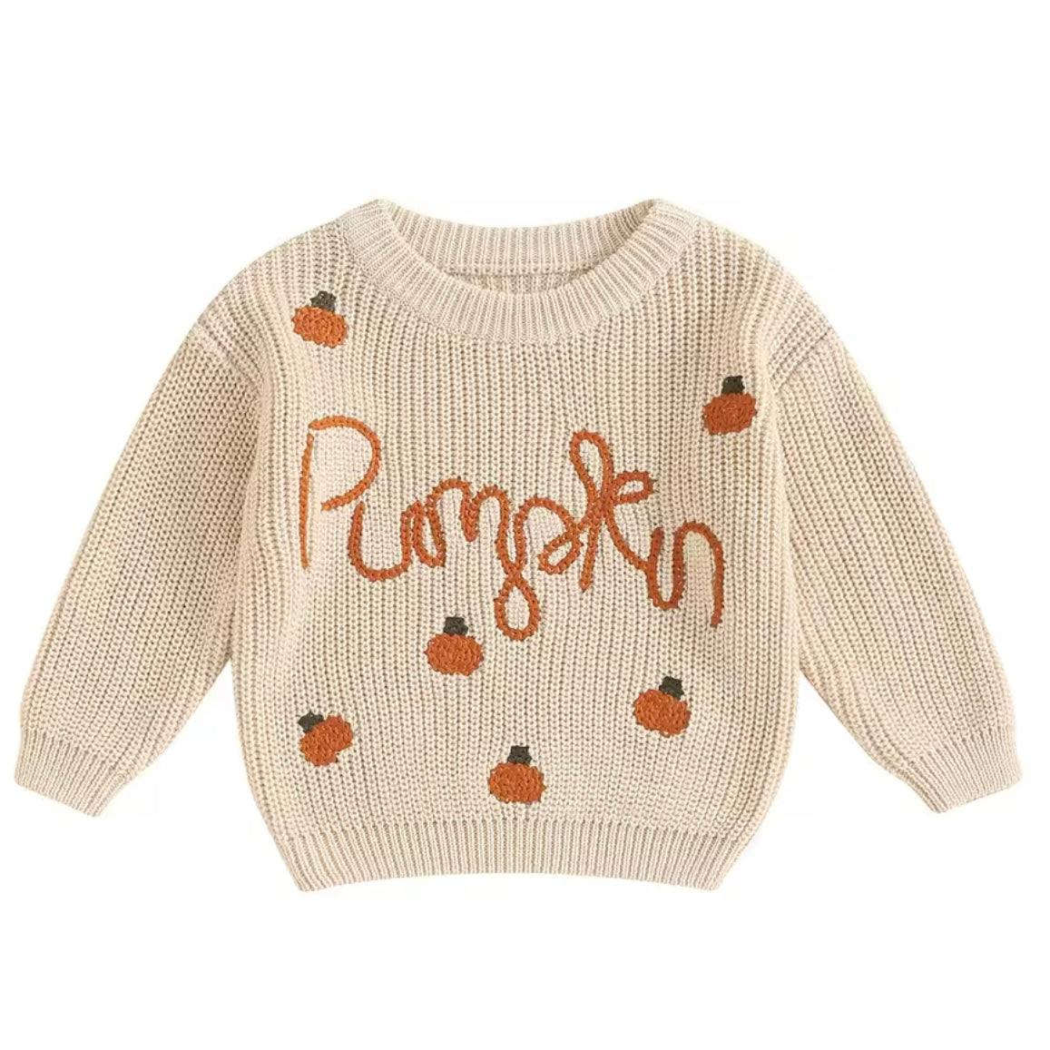 Pumpkin Sweater, Beige