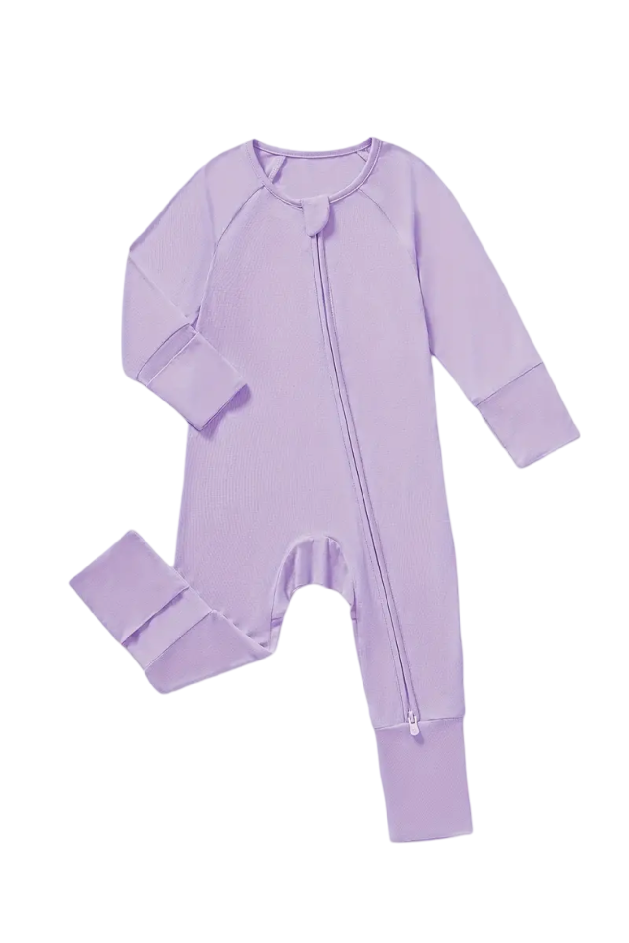 Bamboo Romper, Purple